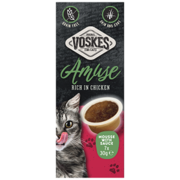 Voskes mousse saus rijk aan kip 8x7x30gram