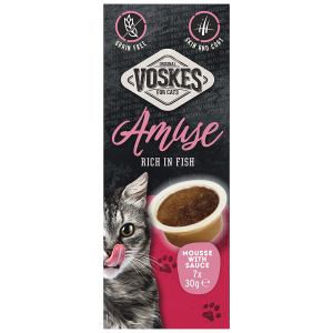 Voskes mousse saus rijk aan vis 7x30gram