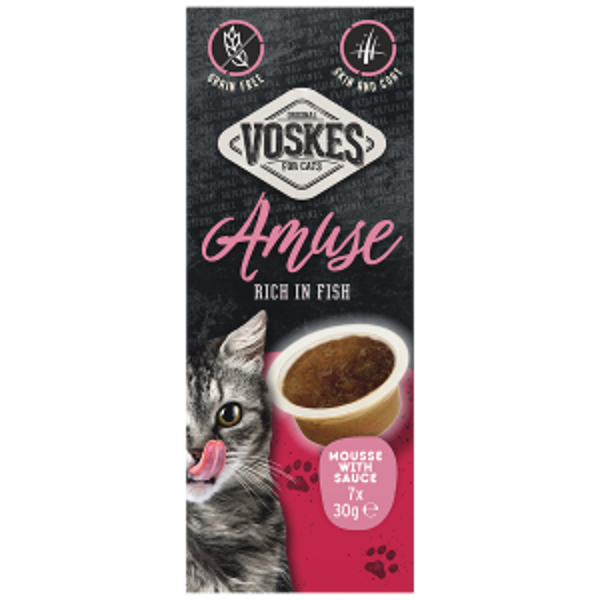 Voskes mousse saus rijk aan vis 7x30gram