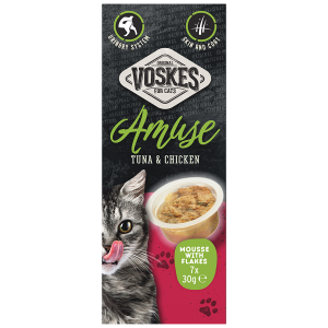 Voskes mousse tonijn&kip 8x7x30gram