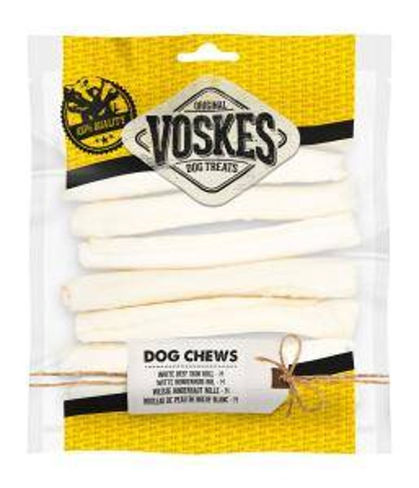 Voskes roll white M 10x8stuks