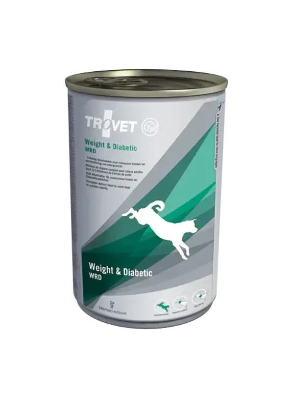 Trovet Weight & Diabetic dog WRD 6x400gram