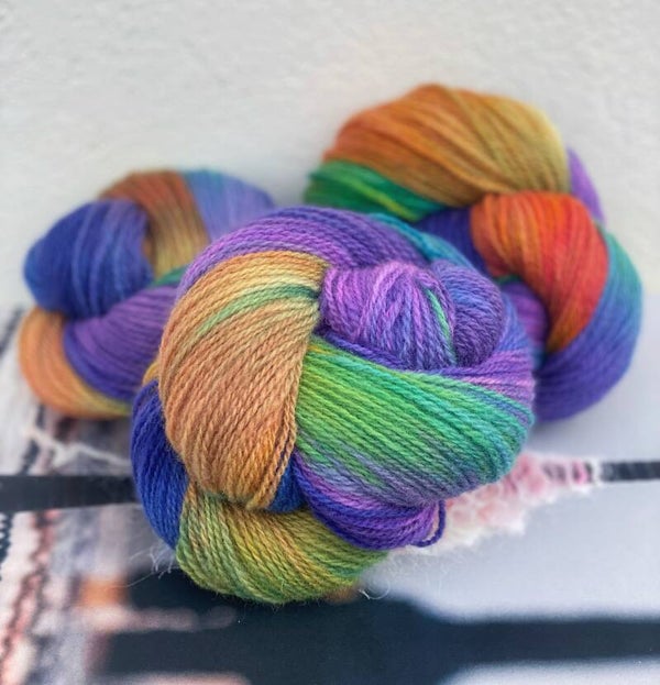 Nyttårsgarn : håndfarget Vilje