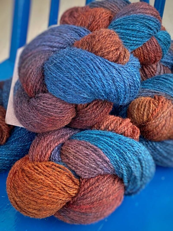 Kompliment på Hillesvåg villsau lamullgarn