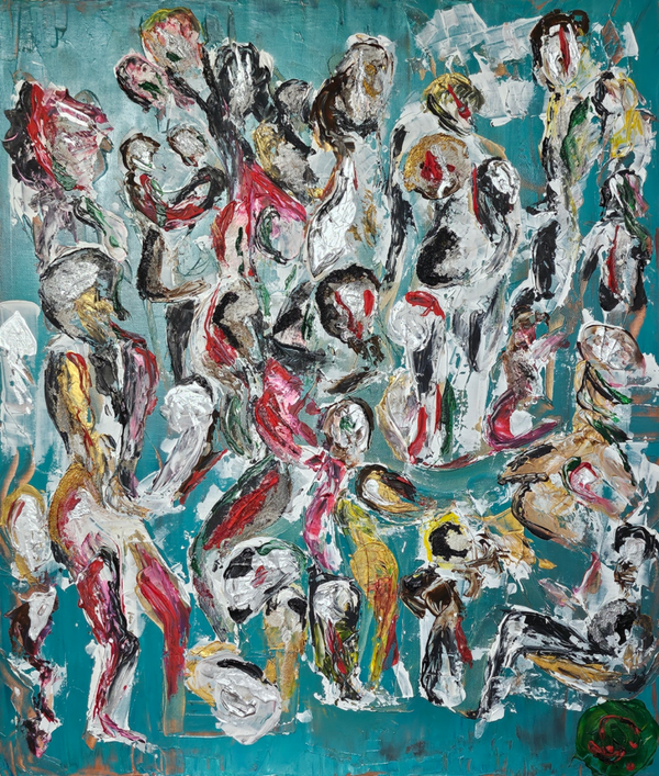 Les Ames perdues, 120 x 90 cm