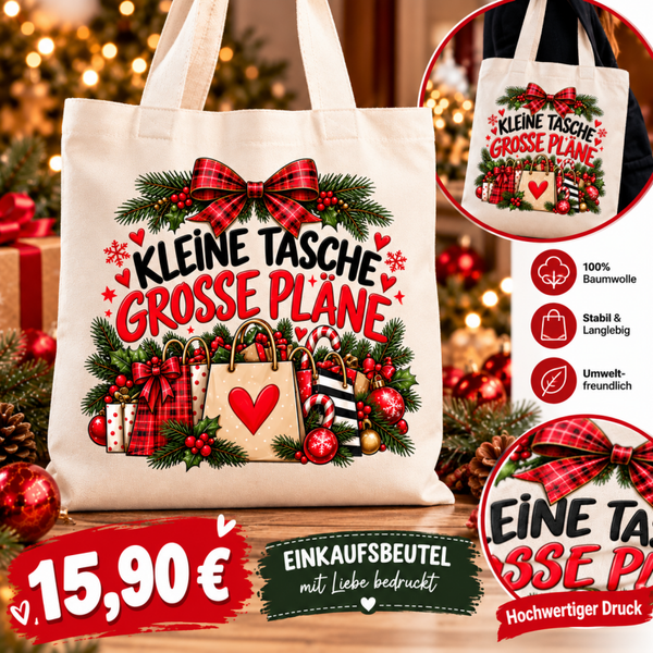 Weihnachts Einkaufstasche
