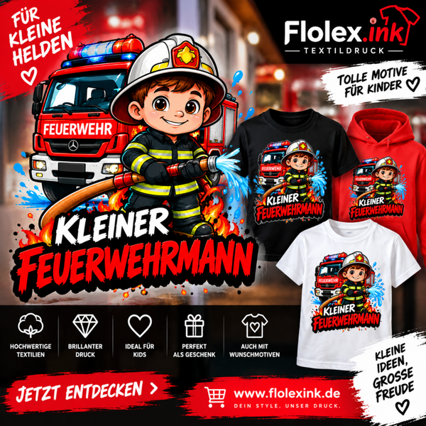 🔥 KLEINER FEUERWEHRMANN – FÜR KLEINE HELDEN! 🚒❤️