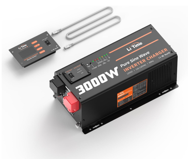 LiTime Cargador inversor de 3000 W