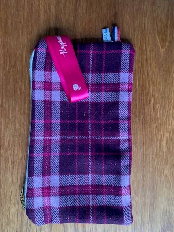 pochette lainage avec poignée