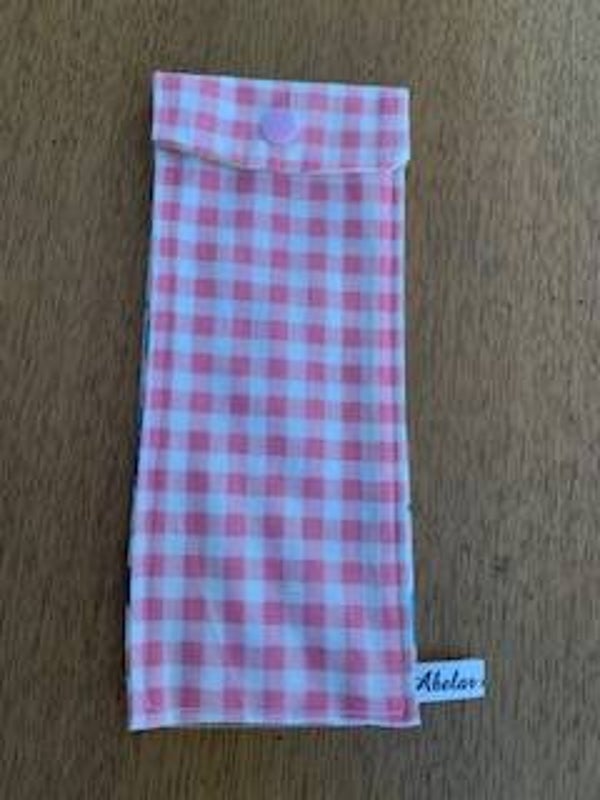 étuis à brosse à dents vichy rose