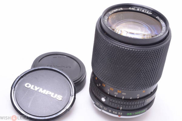 OLYMPUS OM ZUIKO 35-105MM 3.5-4.5 LENS CLOSE-FOCUS, PORTRAIT AUTO-ZOOM