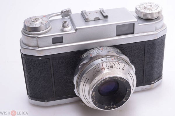 OPL FOCA SPORT II MODEL 1 RANGE FINDER CAMERA W/ OPLAR-COLOR 45MM 2.8 LENS