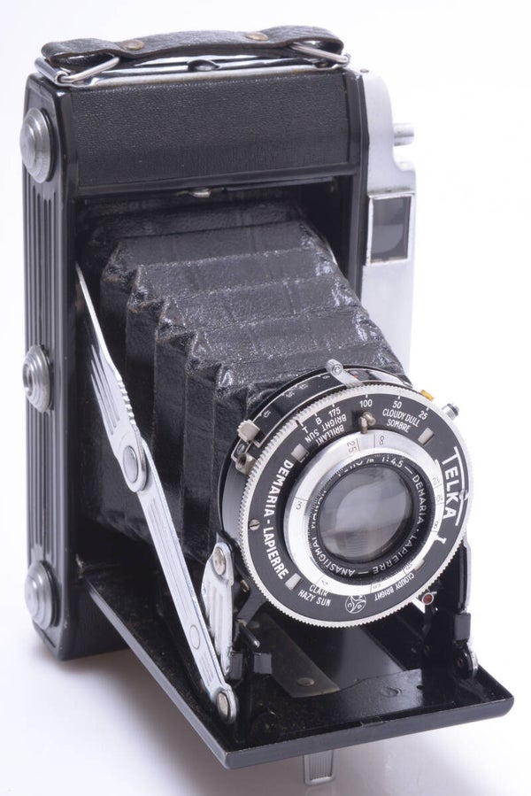 DEMARIA TELKA I 6X9CM 120 ROLL FILM CAMERA W/ DMR LAPIERRE 110MM 4.5 MANAR