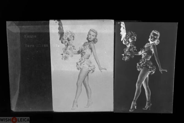 VERA ELLEN BEAUTIFUL M.G.M. PROMOTIONAL PICTURE GLASS ADVERTISING PORTRAIT