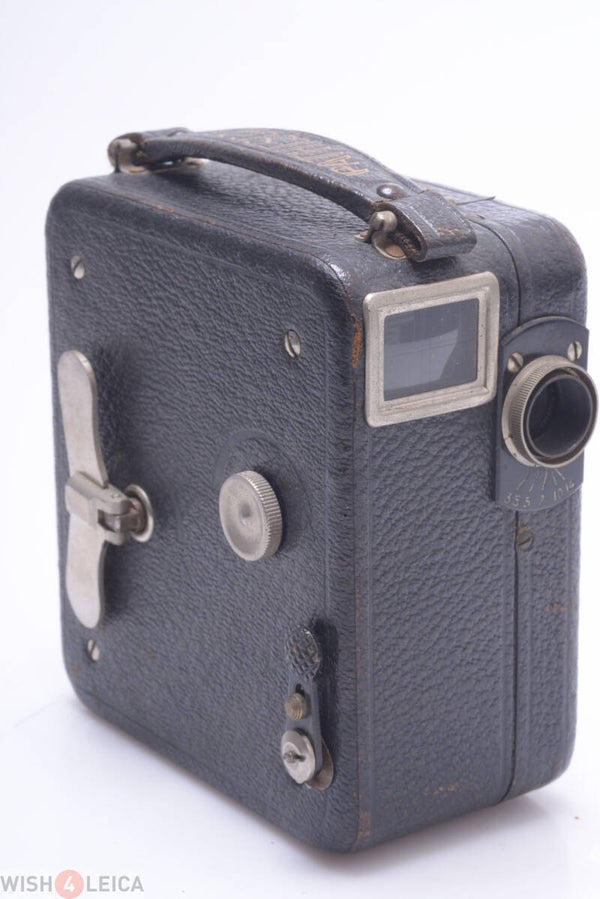 PATHE MOTOCAMERA PATHESCOPE 9.5MM CINE MOVIE FILM CAMERA ROUSSEL 3.5 20MM LENS