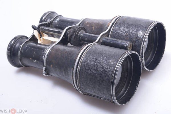 FULL SIZE RARE ANTIQUE ALUMINUM BINOCULARS COMPASS GALILEAN DOUBLE TELESCOPE