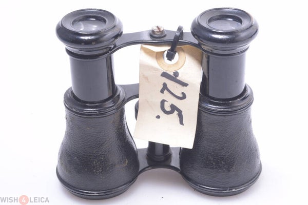VAG, VOIGTLANDER GERMAN BINOCULARS SMALL ANTIQUE DOUBLE TELESCOPE #98828 63