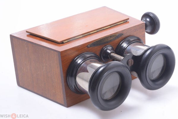 UNIS FRANCE STEREOSCOPE STEREOSKOP 6X13CM TRANSPARENCIES CARD 3D STEREO VIEWER