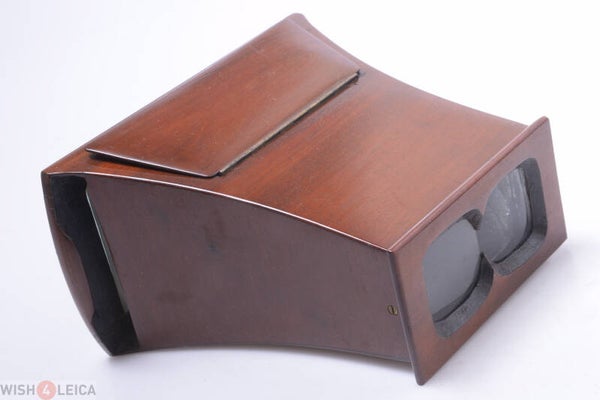 BREWSTER TYPE C. 1875 9X18CM STEREOSCOPE, STEREOSKOP STEREO VIEWER