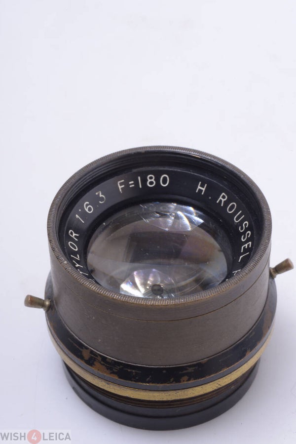 H. ROUSSEL PARIS 180MM 6.3 STYLOR LENS 4x5 CAMERAS ENLARGER, ENLARGING LENS