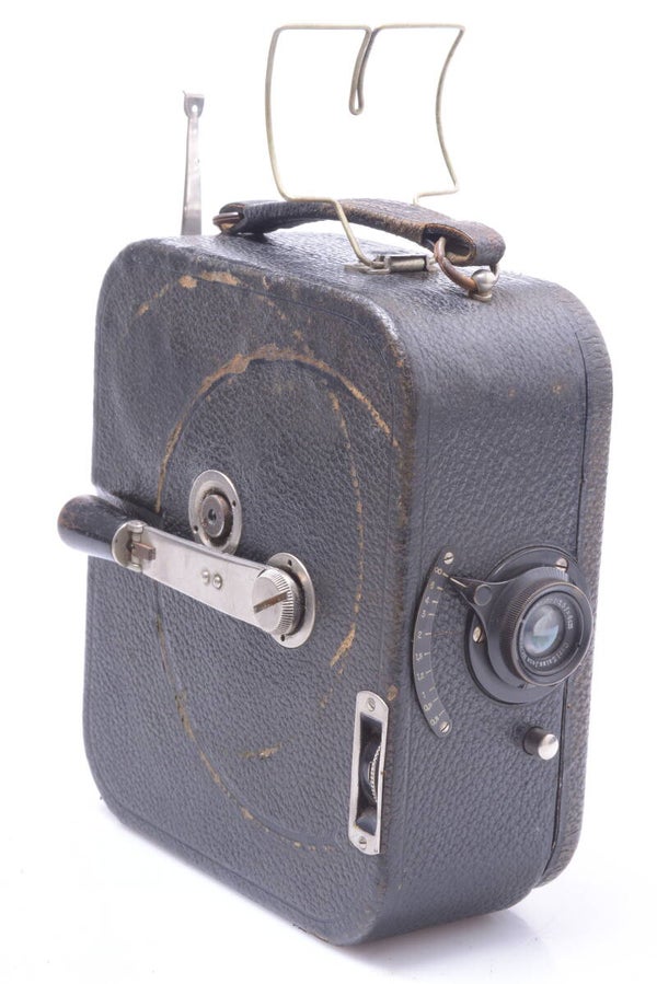 ICA KINAMO 35MM ‘1924’ SILENT MOVIE CINE CAMERA ZEISS 45MM 3.5 TESSAR LENS