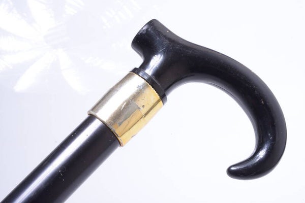 MODERN CANE WALKING STICK LIGHT WEIGHT ALUMINUM SMUGGLE DESIGN 90.5CM 35.62”