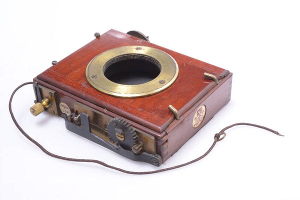 CHEVALIER OR FLAMMARION? KNIGHT ENGR. SHUTTER 37MM LENS FLANGE VIEW CAMERA
