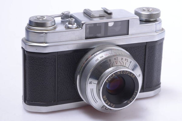 OPL FOCA FOCASPORT IB *MINTY* 35MM SLR CAMERA WORKS 100% 55MM 2.8 NEOPLAR LENS
