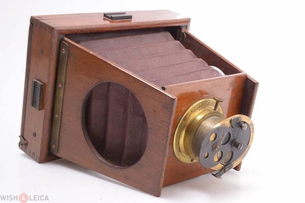 MENDEL, DARLOT, HIEKEL? SIDE GATE STRUT, CHAMBRE A JOUES 9X12CM CAMERA WORKS