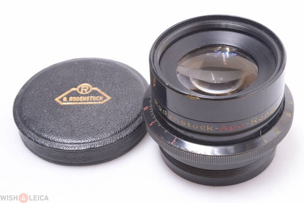 RODENSTOCK APO RONAR 300MM 9, F/9 COATED LENS 5X7 SIZE CAMERA