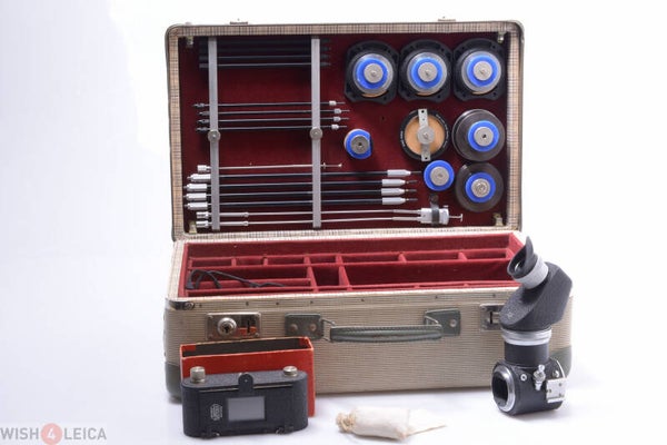 LEICA COPYING REPRODUCTION BOOWU ELDIA VISOFLEX I UNIT MULTIPLE LENS ADAPTERS