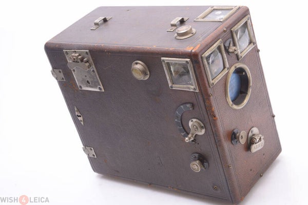 HUTTIG, GIRARD, MURER DURONI, GAUMONT? 9x12CM FALLING PLATE DETECTIVE CAMERA