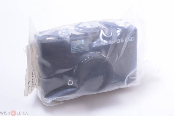 ROLLEI 35 LED *MINT* 35MM CAMERA *STILL IN SEALED BAG* 40MM 3.5 TRIOTAR LENS