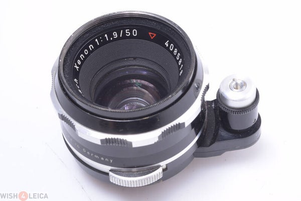 SCHNEIDER XENON 50MM 1.9 RED MODEL LENS EXA EXAKTA TOPCON BAYONET MOUNT