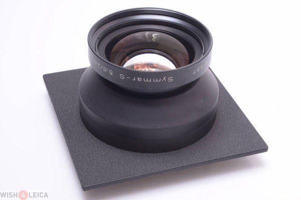 SCHNEIDER SYMMAR-S 240MM 5.6 MC ON DB (M) SINAR LENS BOARD, PLATE