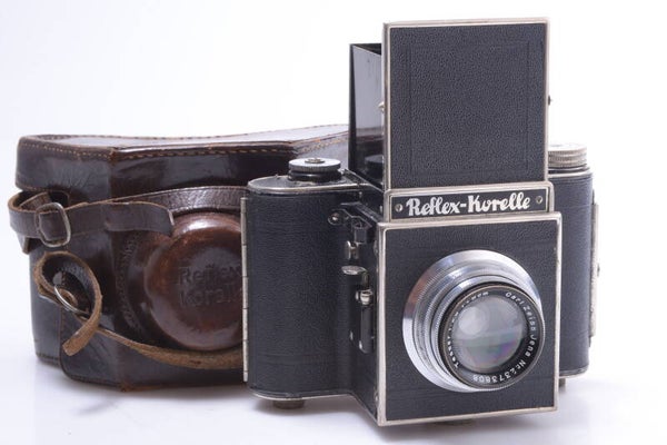 KOCHMANN REFLEX KORELLE I 1935 120 ROLL FILM CAMERA ZEISS TESSAR 80MM 2.8 LENS