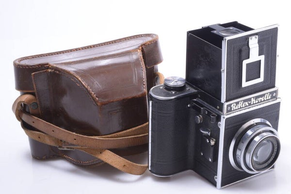 KOCHMANN REFLEX KORELLE 120 ROLL FILM CAMERA SCHNEIDER RADIONAR 75MM 3.5 LENS