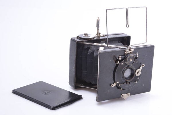 FRANKA WERKE BUBI STRUT FOLDING 4.5X6CM PLATE CAMERA 5.5 LENS *RARE*