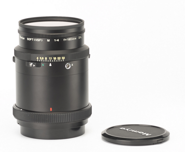 MAMIYA SOFT FOCUS VSF *MINT* PORTRAIT M 4.0 180MM LENS 4 DISKS RZ67 CAMERA
