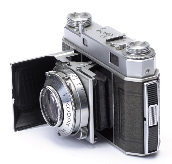 KODAK RETINA II TYPE 014 RANGE FINDER CAMERA RODENSTOCK HELIGON 2.0 50MM LENS