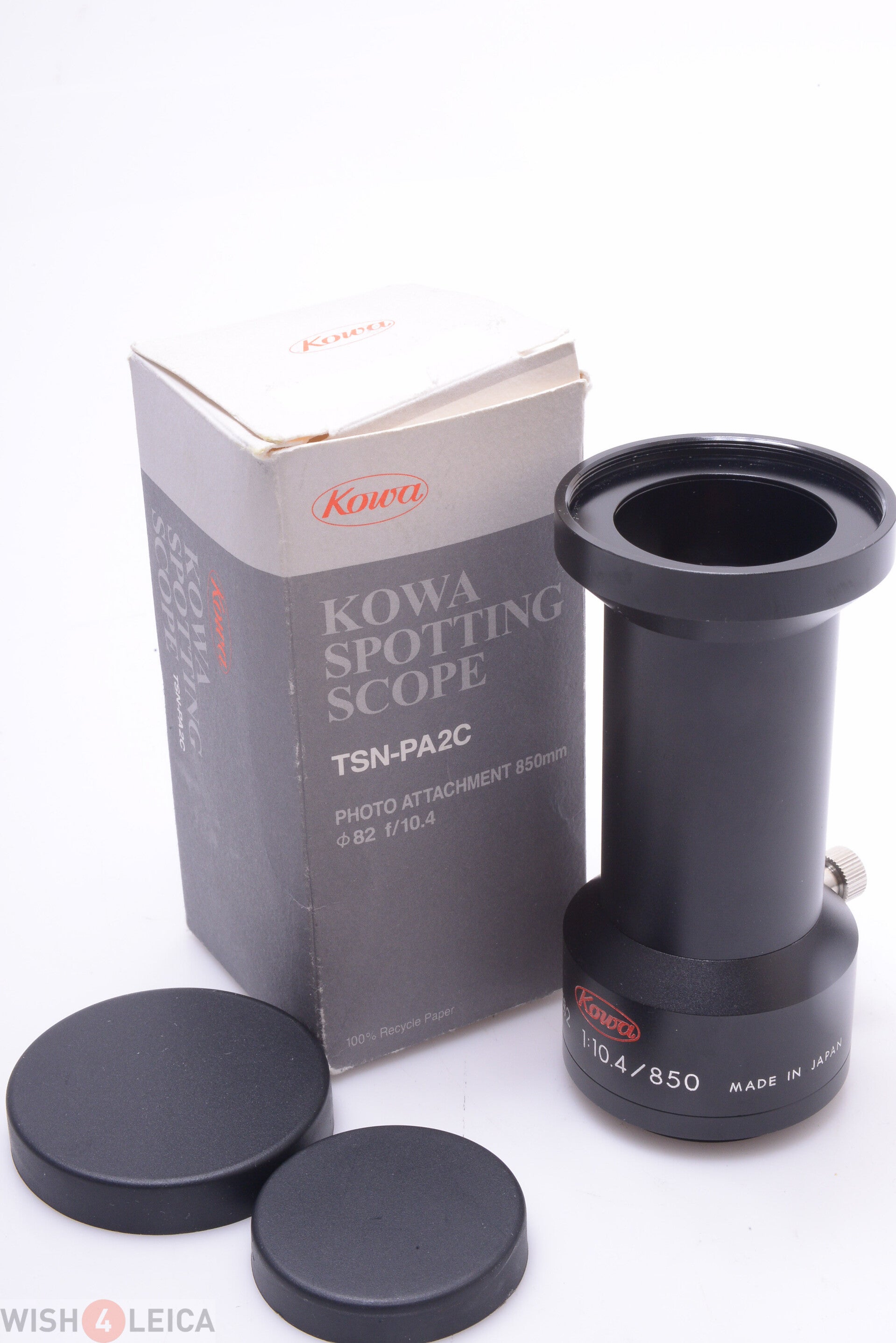 KOWA TSN-PA2C 850MM F/10.4 DIGITAL CAMERA ADAPTER, ATTACHMENT FOR TELESCOPES