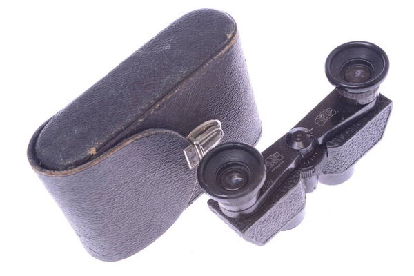 ZEISS 3.5X15 THEATIS BINOCULARS OPERA GLASSES BLACK W/ BLACK ORIGINAL CASE