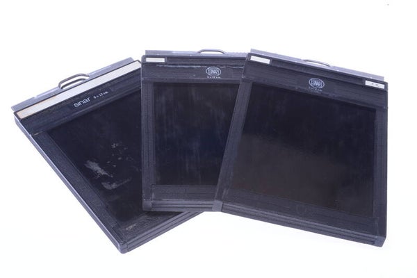 LISCO ORIG. SINAR 4X5 SINGLE SHEET FILM HOLDER ADAPTER FIT GRAFLOK BACK CAMERA