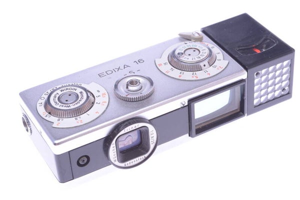 WIRGIN EDIXA 16 S 16MM SUBMINIATURE CAMERA RODENSTOCK 25MM LENS *WORKS 100%*