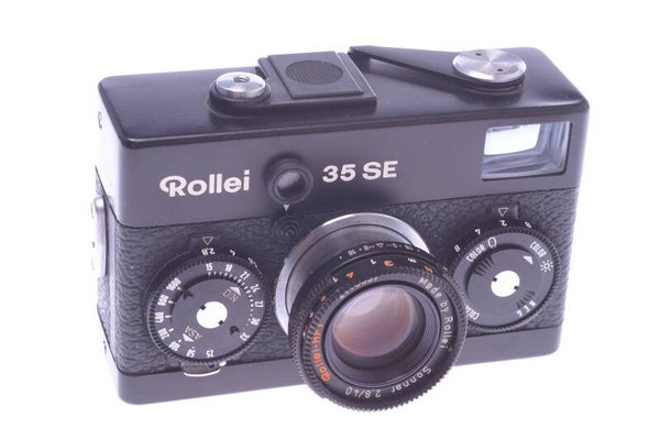 ROLLEI 35 SE 35MM CAMERA ROLLEI-HFT 40MM 2.8 SONNAR LENS *MINTY, WORKS 100%*
