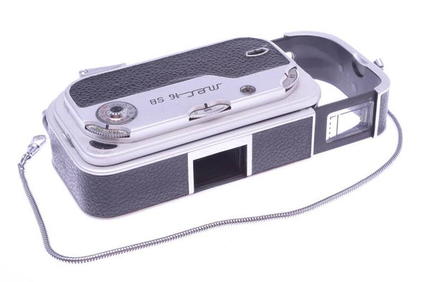 FEINWERKTECHNIK MEC 16 SB SUBMINIATURE 16MM CAMERA RODENSTOCK LENS *MINT*