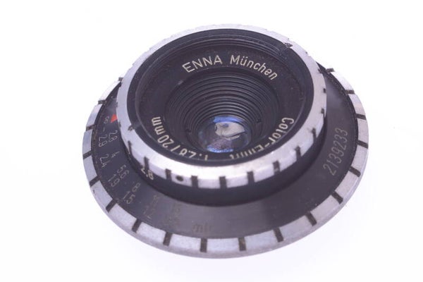 GOLDAMMER ENNA COLOR-ENNIT 20MM 2.8 LENS FOR GOLDECK 16 CAMERA *SCARCE*