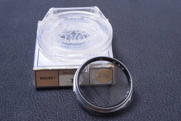 B & W SCHNEIDER CLOSE-UP VL1 35MM FILTER GENUINE LENS OR CAMERA W/ BOX 103-3