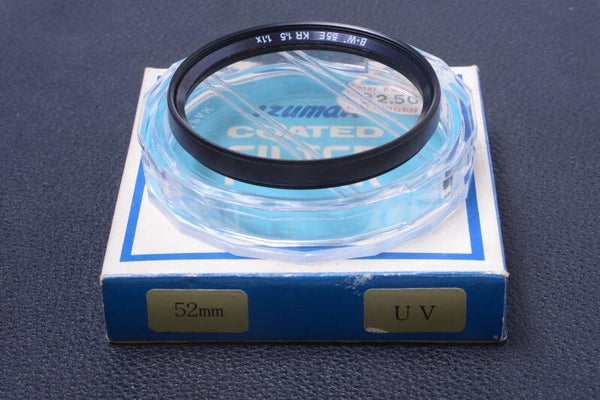 B & W SCHNEIDER SKYLIGHT KR1.5 55MM FILTER GENUINE LENS SCREW W/ KEEPER 105-2