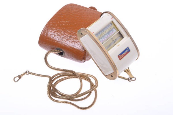 GOSSEN SIXTOMAT LIGHT METER WORKS M100% ACCURATE W/ STRAP & CASE